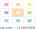 Colorful Mandala Chart 121662668
