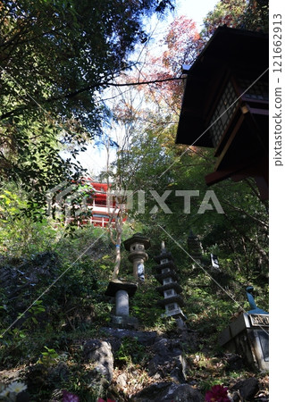 Scenery of Isoyama Benzaiten in Izuruhara, Sano City, Tochigi Prefecture 121662913