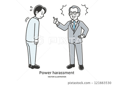一名辦公室職員受到老闆的權力騷擾 121663530