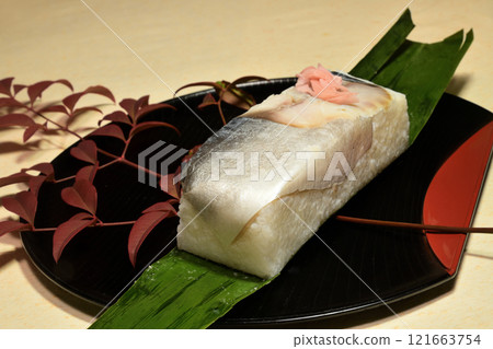 Narezushi [Mackerel sushi from Wakayama Prefecture] 121663754