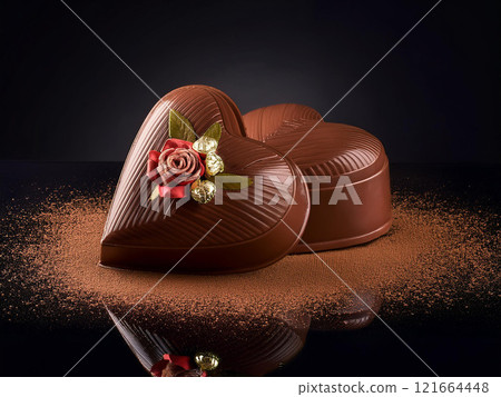 情人節的美麗巧克力 121664448