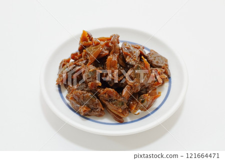 Tsukudani of clams 121664471