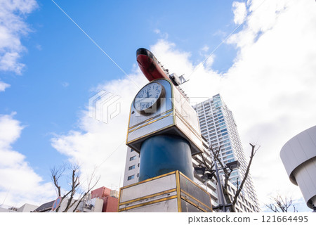 橫須賀市中心的鐘樓 121664495