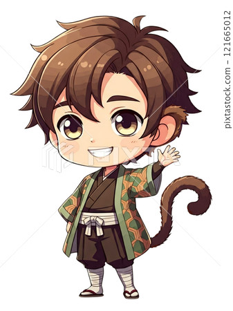 日服男孩:屬猴擬人化(生肖:猴) 日服男孩:屬猴擬人化(生肖:猴) 121665012