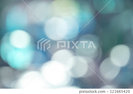 Sparkling light ball bokeh background 121665420
