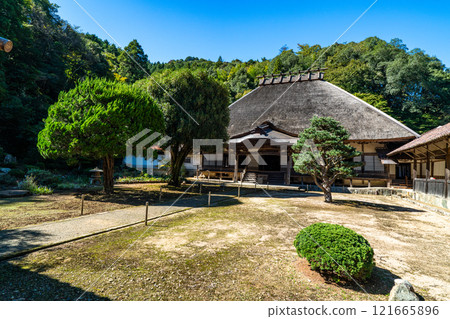 島根縣嘉子郡津和野町津和野藩主龜井家的寺院永明寺境內 島根縣嘉子郡津和野町津和野藩主龜井家的寺院永明寺境內 121665896