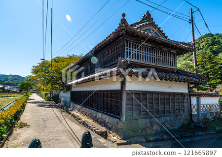 [Japan's 100 Famous Castles] Existing buildings of Tsuwano Castle: Babasaki Yagura 2, Tsuwano Town, Kashima Prefecture 121665897