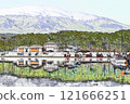 Scenery of fishing port Scenery of fishing port 121666251