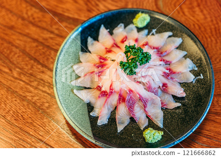 清洗鯉魚、生魚片、荒井 121666862