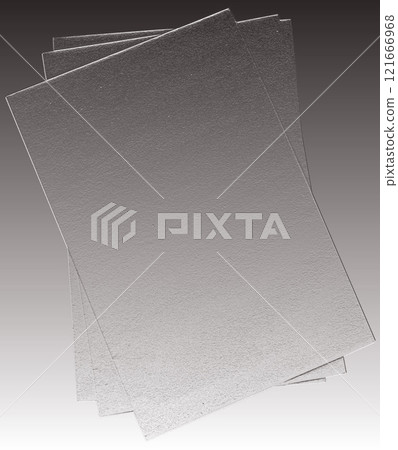Vertical sheets of paper on a gray background Vertical sheets of paper on a gray background 121666968