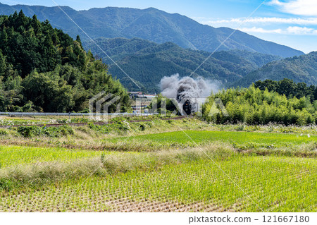 山口縣山口市 SL 山口 12 號 從德佐站 開往津和野站 121667180