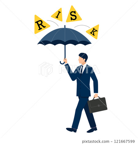 Risk management image illustration, vector 121667599
