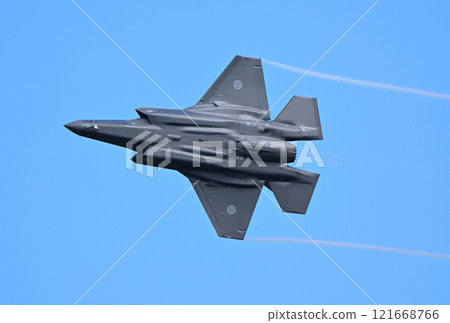 Japan Air Self-Defense Force F-35A Stealth Fighter Maneuver Japan Air Self-Defense Force F-35A Stealth Fighter Maneuver 121668766