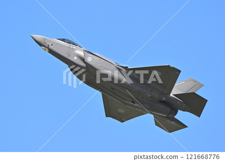 航空自衛隊F-35A隱形戰鬥機機動飛行 121668776