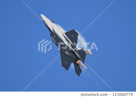 航空自衛隊F-35A隱形戰鬥機機動飛行 121668779