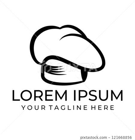 Chef hat logo vector illustration Chef hat logo vector illustration 121668856