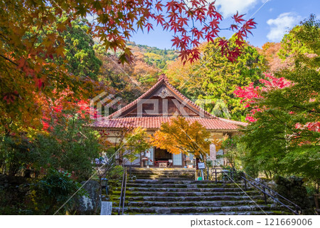 Shohoji Temple, Main Hall, Narutaniyama Shohoji Temple, famous for autumn leaves, Inabe City, Mie Prefecture 121669006