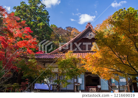 勝法寺正殿 鳴谷山 勝法寺 紅葉名勝 三重縣伊鍋市 121669019