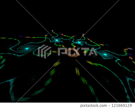 Imaginatory fractal abstract background Image Imaginatory fractal abstract background Image 121669129