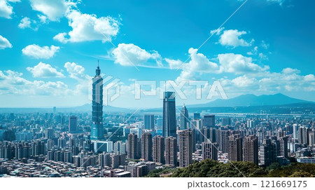 台灣台北市城市景觀 05 121669175