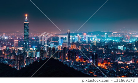 台灣台北市城市景觀 08 121669178