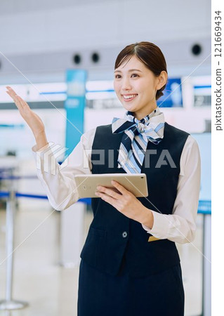 機場地勤人員女 機場地勤人員女 121669434