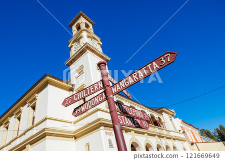 Beechworth Town Centre in Australia 121669649