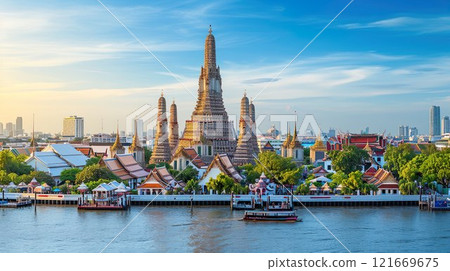 泰國鄭王廟形象 03 泰國鄭王廟形象 03 121669675