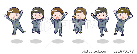 各種人的集合_玩得開心_青少年男女 121670178