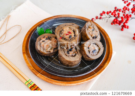 釀牛蒡肉 121670669