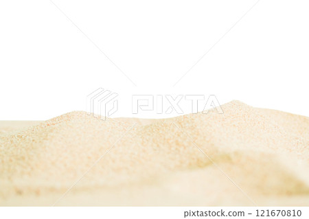 Sand Isolated Background White Beach Sea Pile Summer Desert Textrue Nature Dune Heap Tropical Golden Sandy Ocean Scene Ground Surface Side Grain Soil Powder Mountain Texture Wave Abstract Hill Land. Sand Isolated Background White Beach Sea Pile Summer Desert Textrue Nature Dune Heap Tropical Golden Sandy Ocean Scene Ground Surface Side Grain Soil Powder Mountain Texture Wave Abstract Hill Land. 121670810