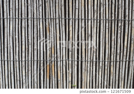Bamboo fence texture as background Bamboo fence texture as background 121671509