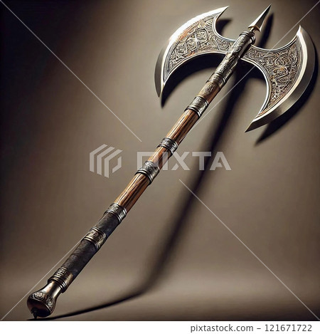 A heavy battle axe 121671722