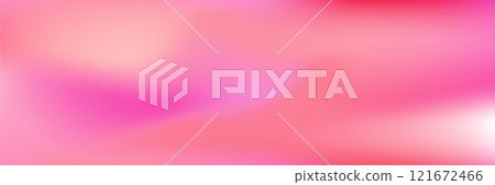 Soft Pink and Purple Gradient Wave. Modern neon abstract backdrop for romantic Valentines, summer fashion, and artistic spring banners. 121672466