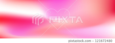 Soft Pink Watercolor Gradient, Pink and White Valentine Day Background. Soft Pink Watercolor Gradient, Pink and White Valentine Day Background. 121672480