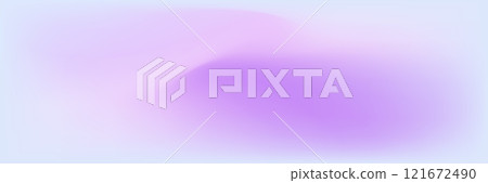 Modern Purple Gradient Background, Lavender Sky, Watercolor Swirl and Iridescent Burst for Summer 121672490