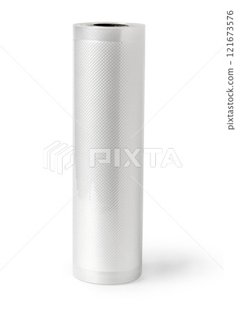 Plastic Packing Wrap Film Isolated Plastic Packing Wrap Film Isolated 121673576