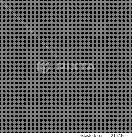 Perforated metal (chrome, steel, iron, silver) texture seamless pattern background. Perforated metal (chrome, steel, iron, silver) texture seamless pattern background. 121673694