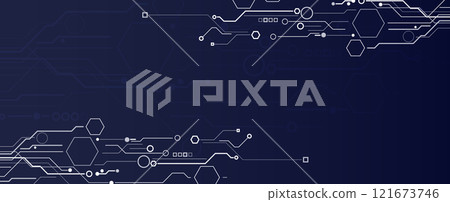 Abstract technology and science circuit background Abstract technology and science circuit background 121673746