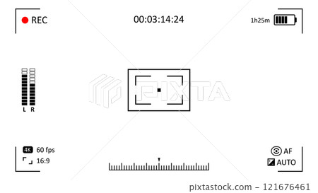 Camera recording screen overlay Camera recording screen overlay 121676461