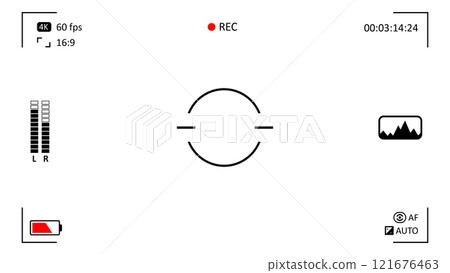 Camera recording screen overlay Camera recording screen overlay 121676463