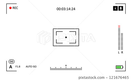 Camera recording screen overlay 121676465