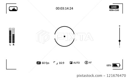 Camera recording screen overlay Camera recording screen overlay 121676470