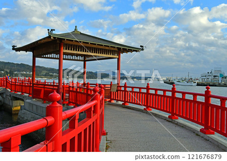Miyagi Prefecture Kesennuma City Shinmeizaki Ukimido Promenade 121676879