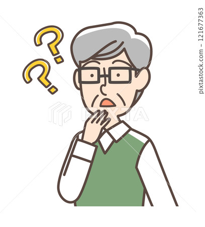 Grandfather with dementia Grandfather with dementia 121677363