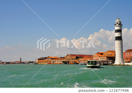 Italy Venice Lagoon Murano Island Murano Lighthouse 121677496