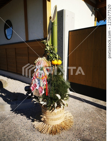 相撲館的門松 121677520