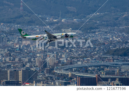 Plane to the city Plane to the city 121677596