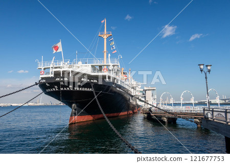 冰河丸停泊在橫濱市山下公園 冰河丸停泊在橫濱市山下公園 121677753