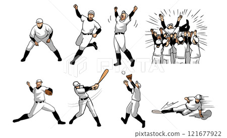 Baseball illustration 2_vector illustration Baseball illustration 2_vector illustration 121677922